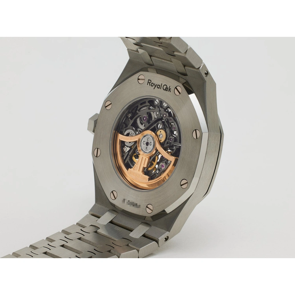 Audemars Piguet Watch For Men - Royal Oak Double Balance Wheel Openworked, Steel