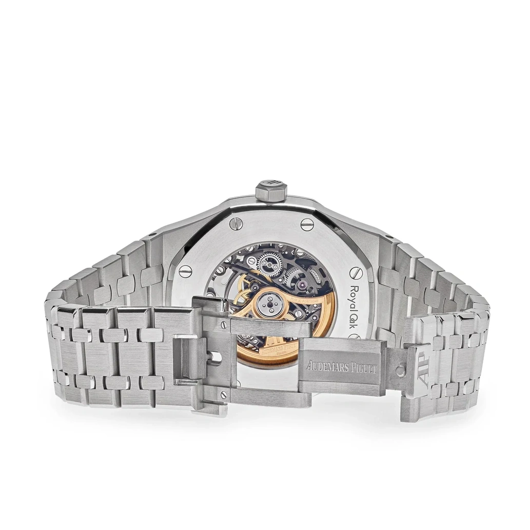 Audemars Piguet Watch For Men - Royal Oak Double Balance Wheel Openworked, Steel