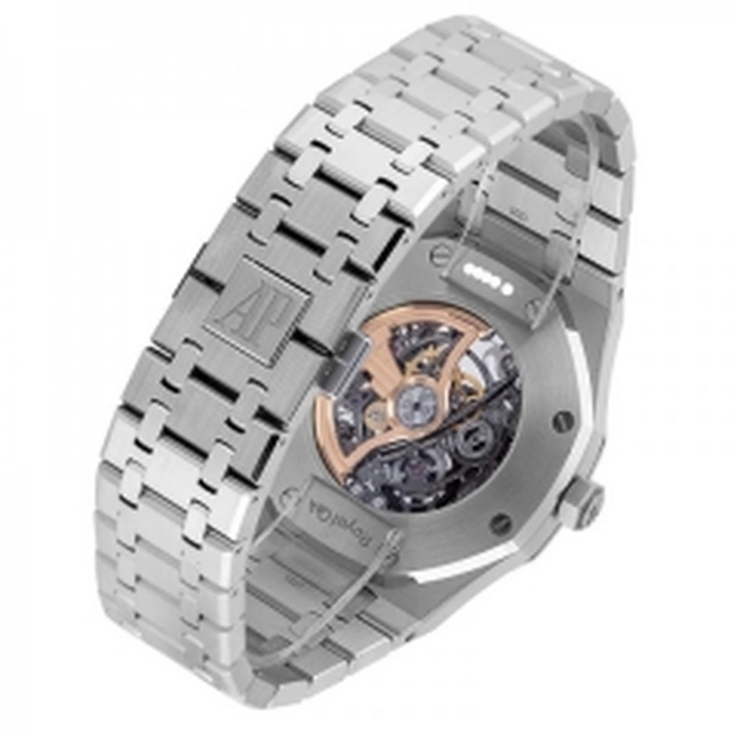 Audemars Piguet Watch For Men - Royal Oak Double Balance Wheel Openworked, Steel