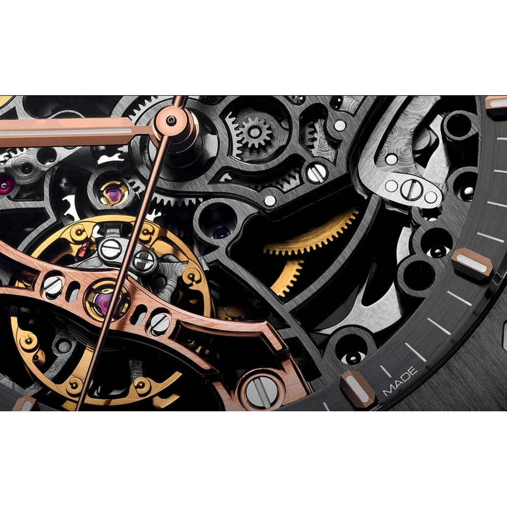 Audemars Piguet Watch For Men - Royal Oak Double Balance Wheel Openworked, Steel