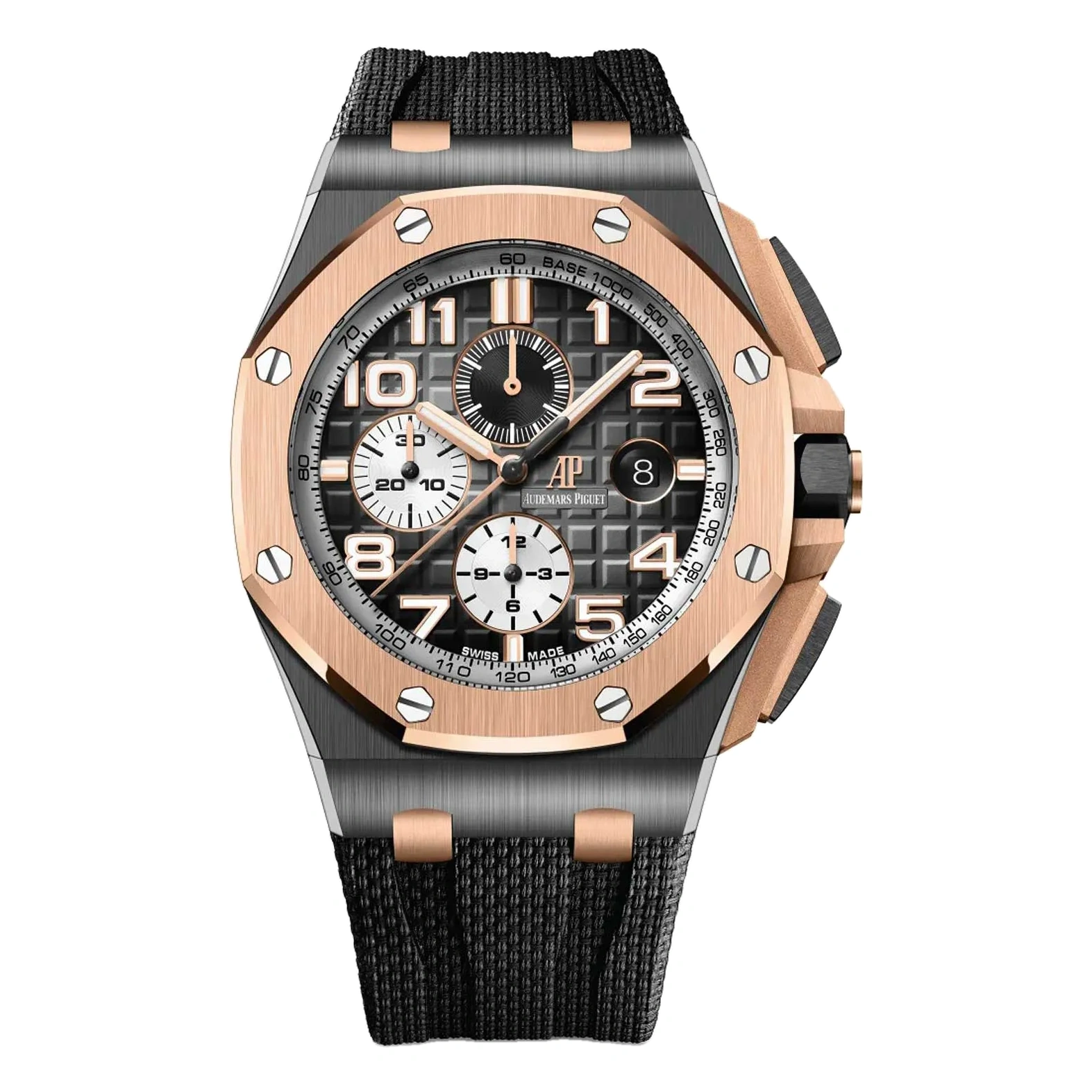 Audemars Piguet Watch For Men - Royal Oak Offshore Chronograph, Ceramic-Rose Gold