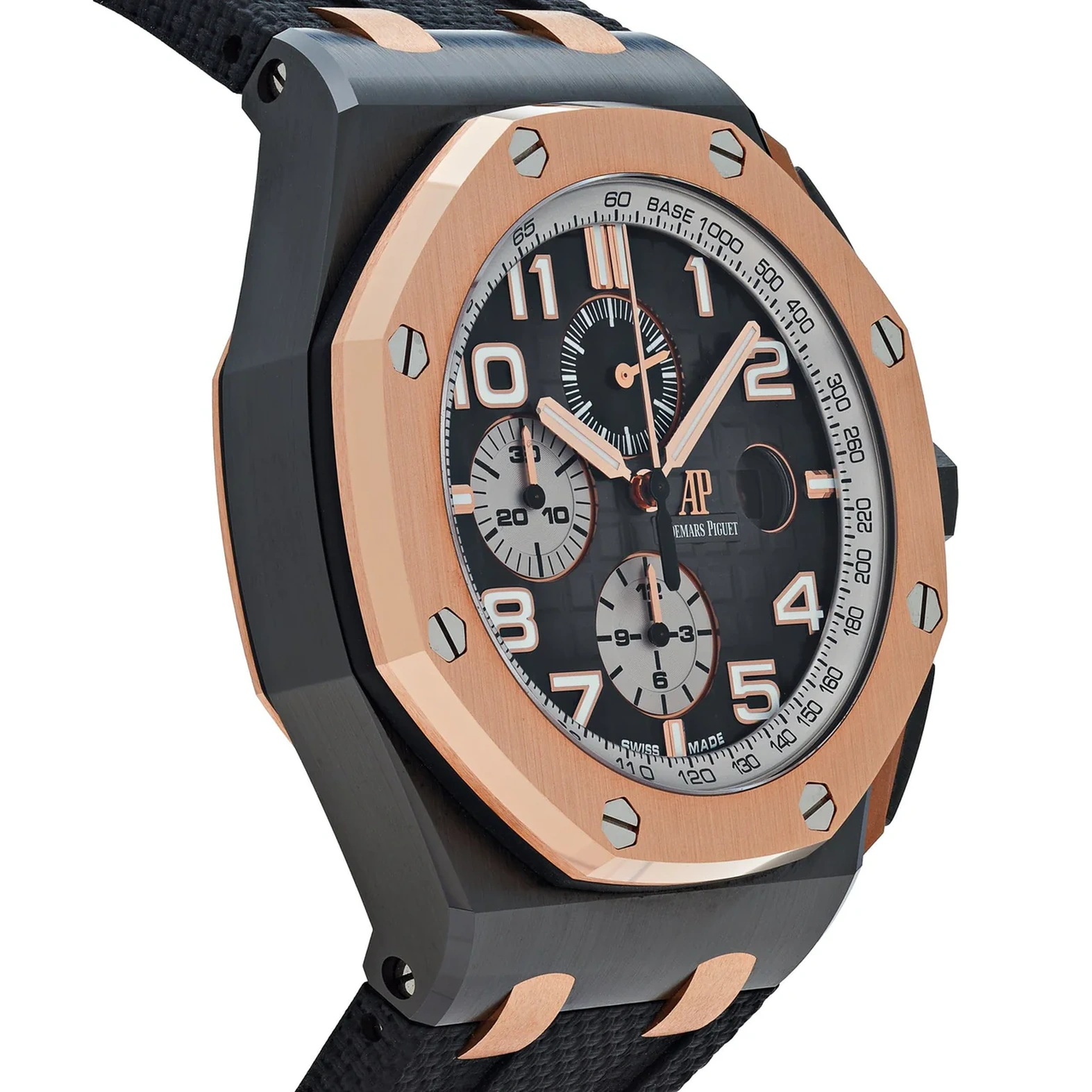 Audemars Piguet Watch For Men - Royal Oak Offshore Chronograph, Ceramic-Rose Gold