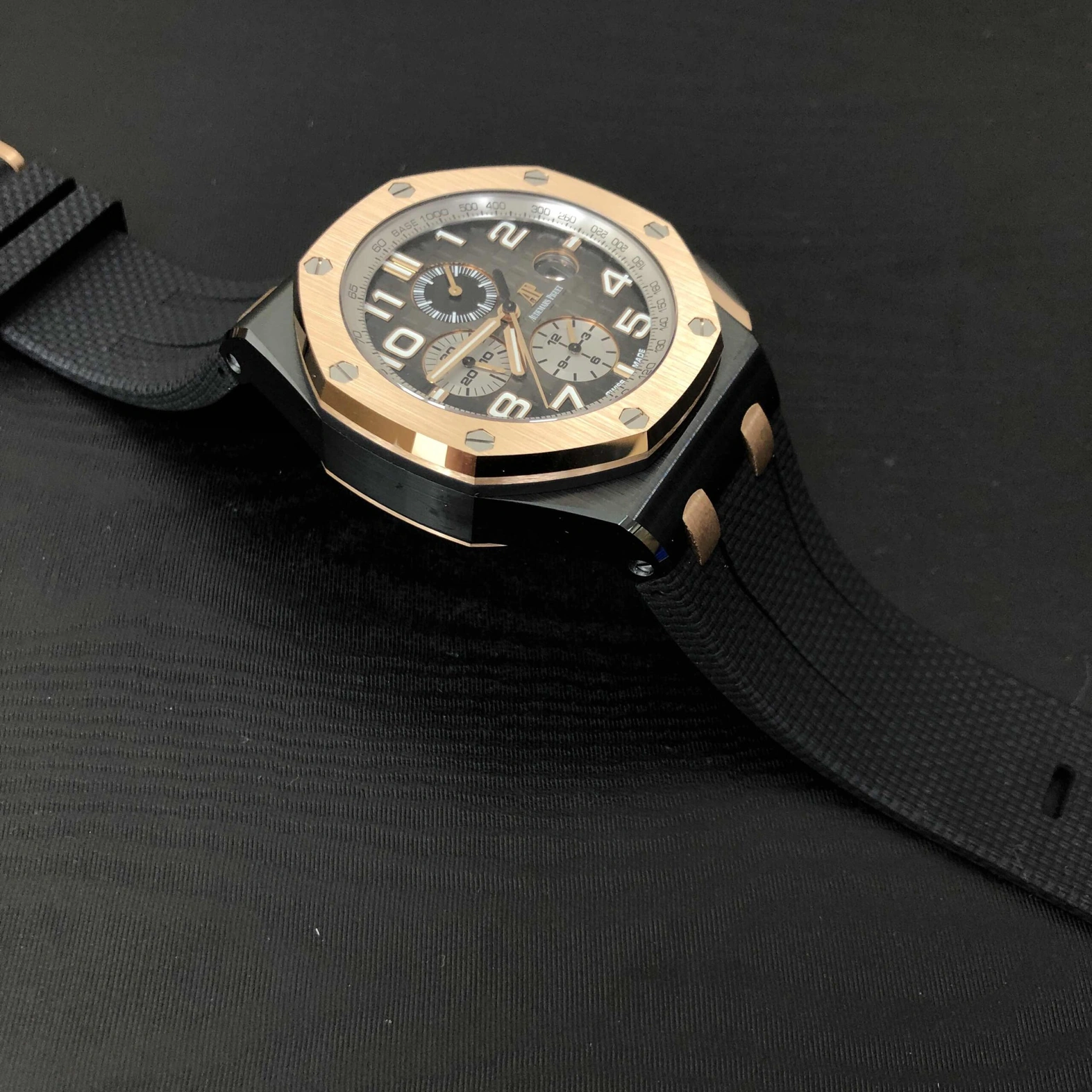 Audemars Piguet Watch For Men - Royal Oak Offshore Chronograph, Ceramic-Rose Gold