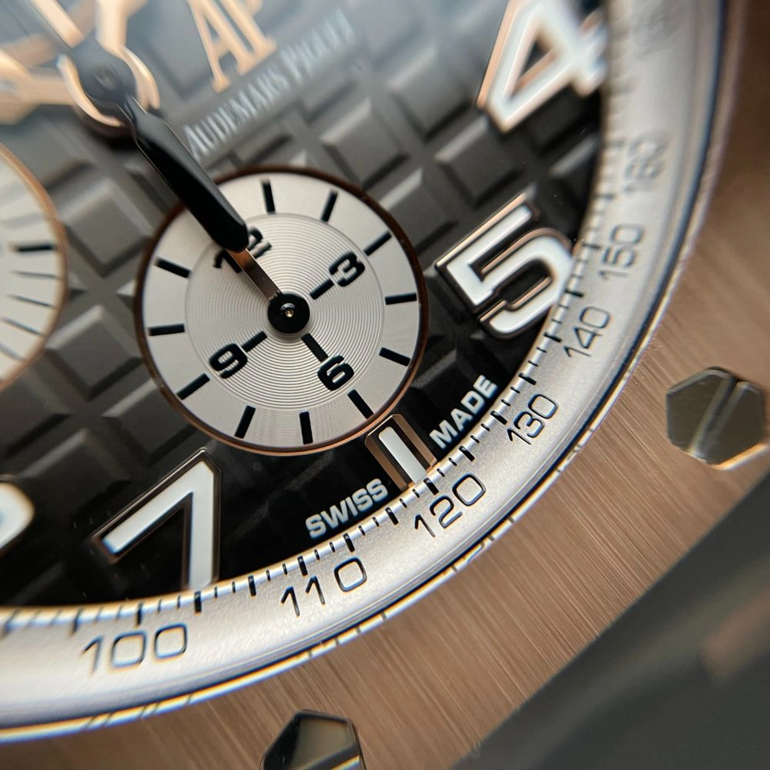 Audemars Piguet Watch For Men - Royal Oak Offshore Chronograph, Ceramic-Rose Gold