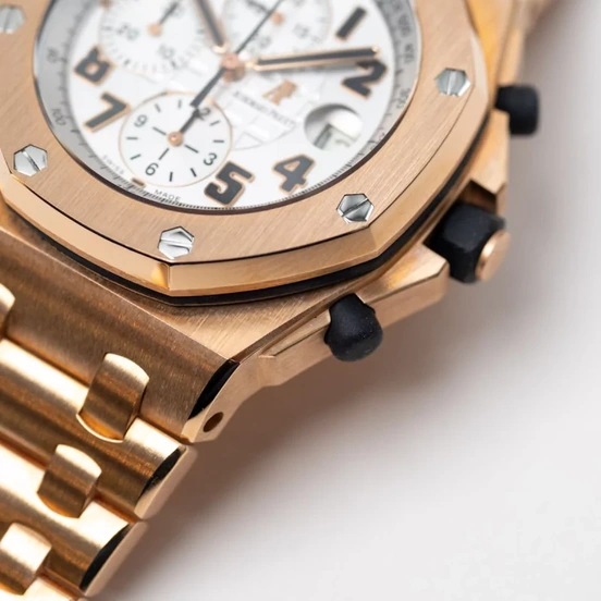 Audemars Piguet Watch For Men - Royal Oak Offshore Chronograph, Rose Gold