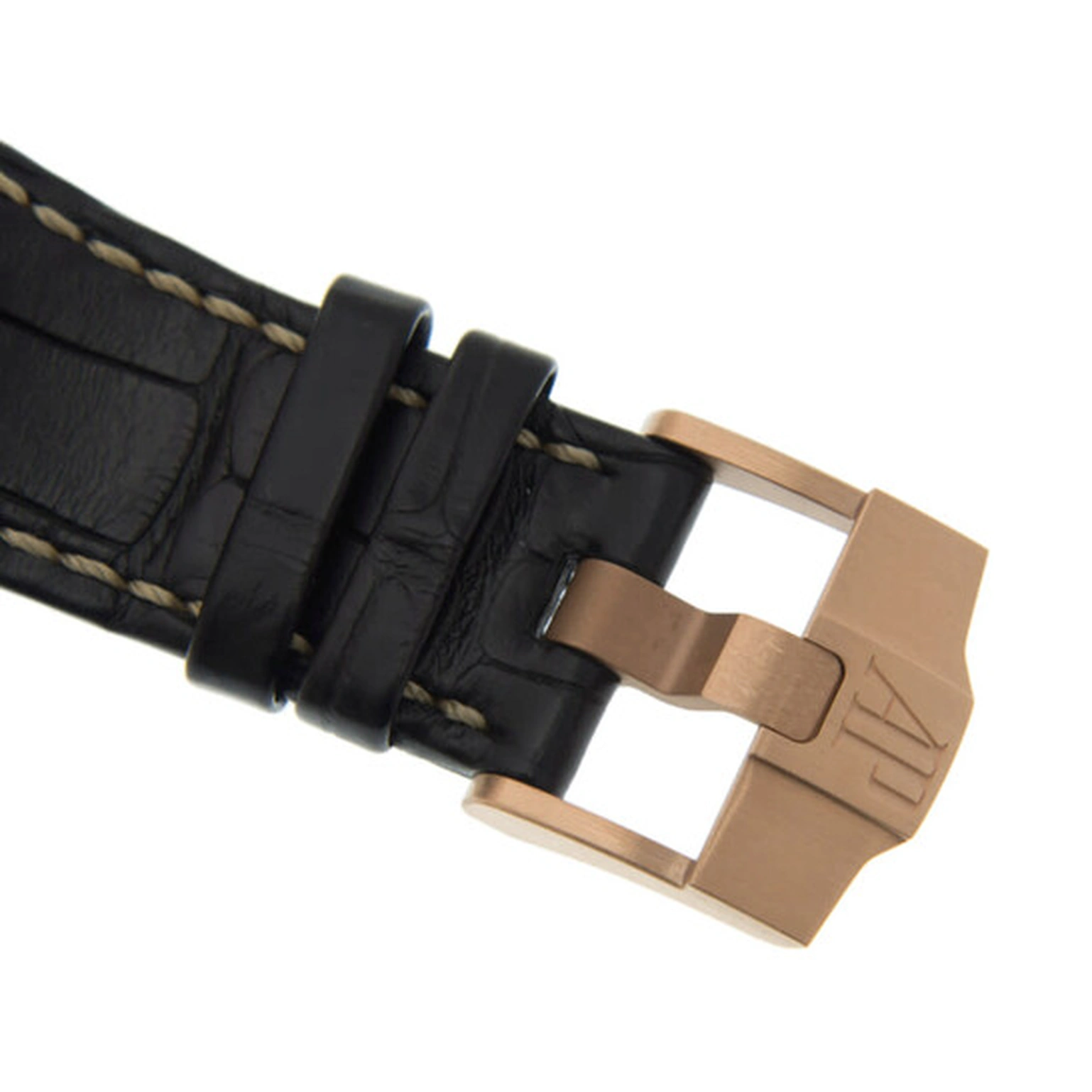 Audemars Piguet Watch For Men - Royal Oak Offshore Chronograph, Rose Gold on Alligator Strap