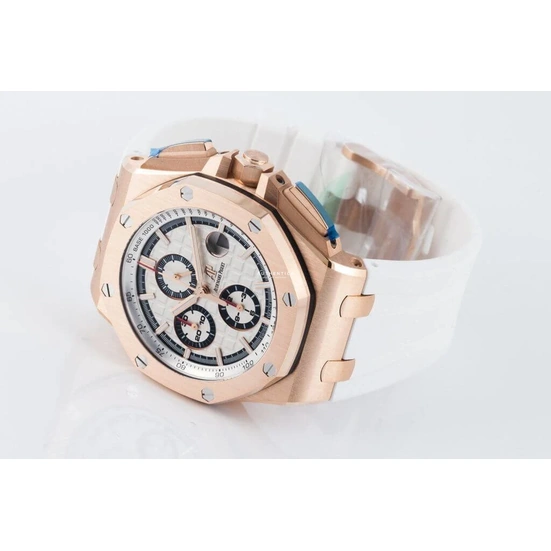 Audemars Piguet Watch For Men - Royal Oak Offshore Chronograph, Rose Gold, Black Dial