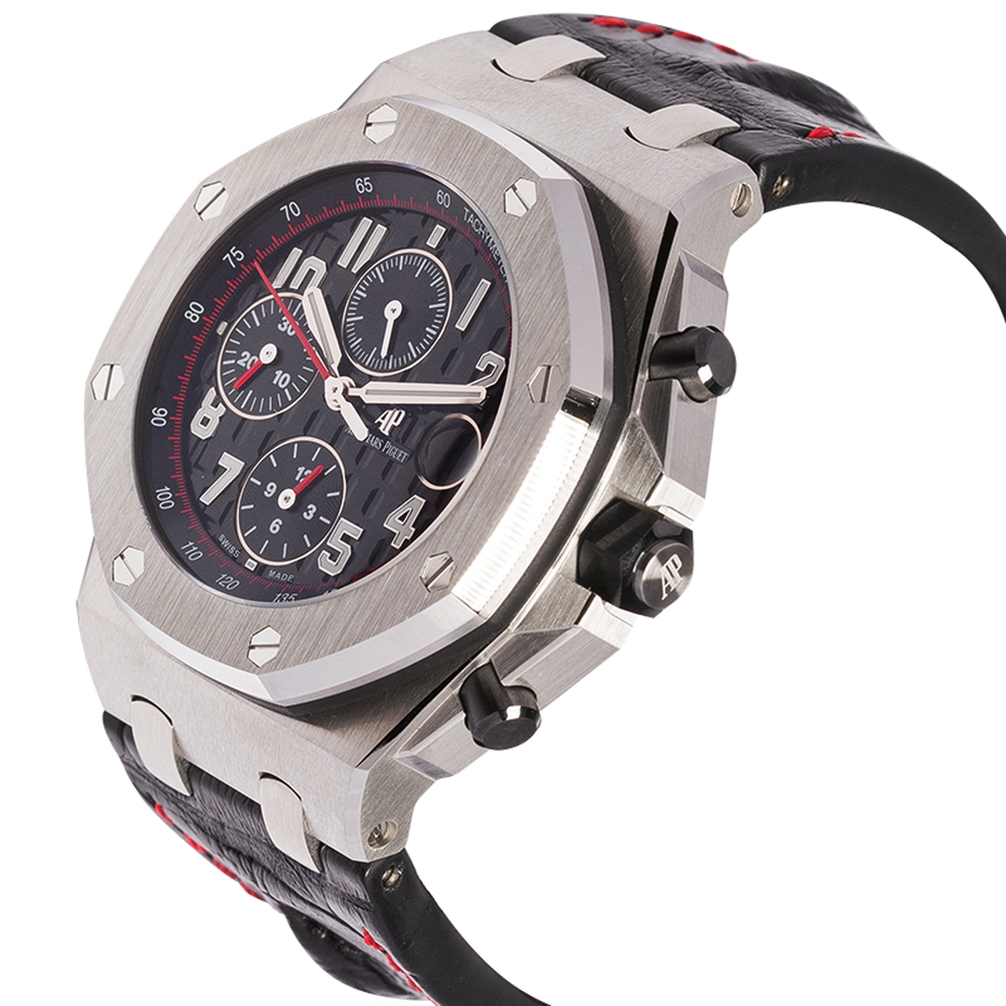 Audemars Piguet Watch For Men - Royal Oak Offshore Chronograph, Steel on Alligator Strap