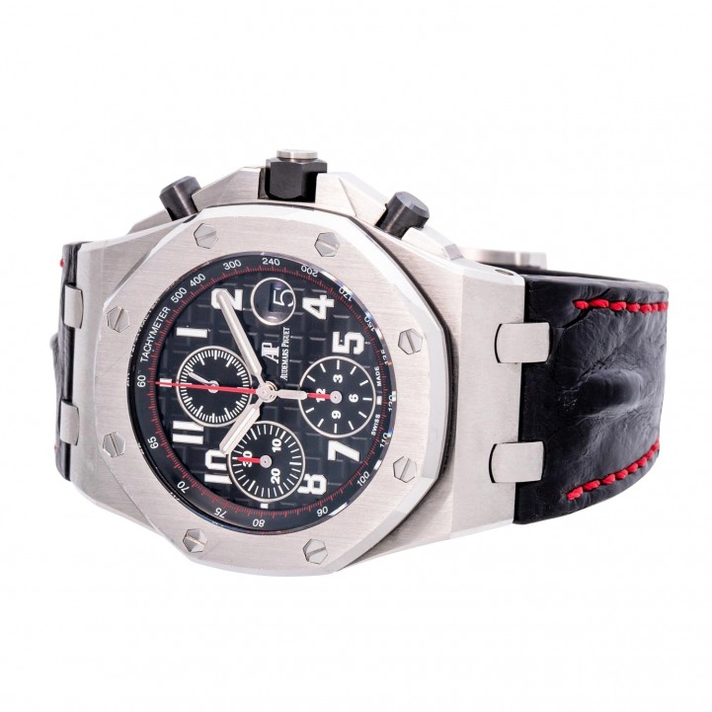 Audemars Piguet Watch For Men - Royal Oak Offshore Chronograph, Steel on Alligator Strap