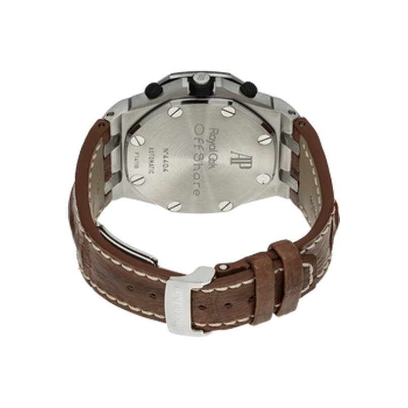 Audemars Piguet Watch For Men - Royal Oak Offshore Chronograph, Steel on Rubber-Alligator Strap