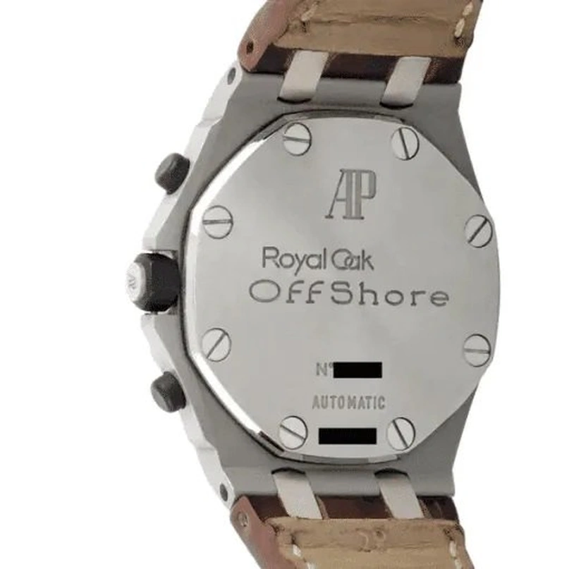 Audemars Piguet Watch For Men - Royal Oak Offshore Chronograph, Steel on Rubber-Alligator Strap