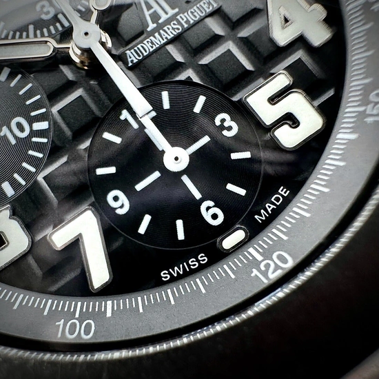 Audemars Piguet Watch For Men - Royal Oak Offshore Chronograph, Titanium