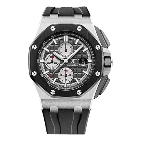 Audemars Piguet Watch For Men - Royal Oak Offshore Chronograph, Titanium-Platinum
