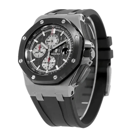 Audemars Piguet Watch For Men - Royal Oak Offshore Chronograph, Titanium-Platinum