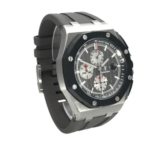 Audemars Piguet Watch For Men - Royal Oak Offshore Chronograph, Titanium-Platinum