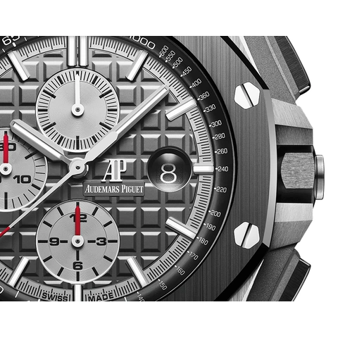 Audemars Piguet Watch For Men - Royal Oak Offshore Chronograph, Titanium-Platinum
