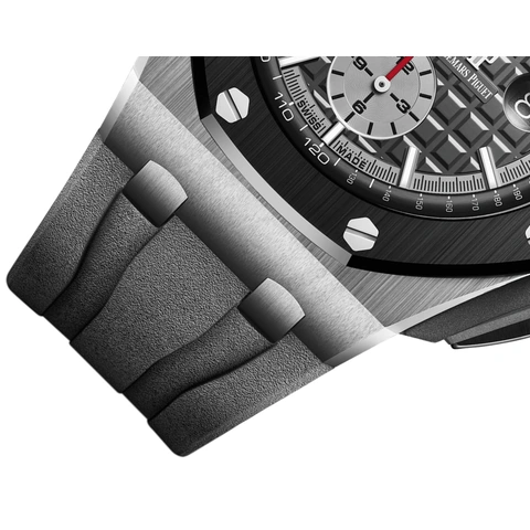 Audemars Piguet Watch For Men - Royal Oak Offshore Chronograph, Titanium-Platinum