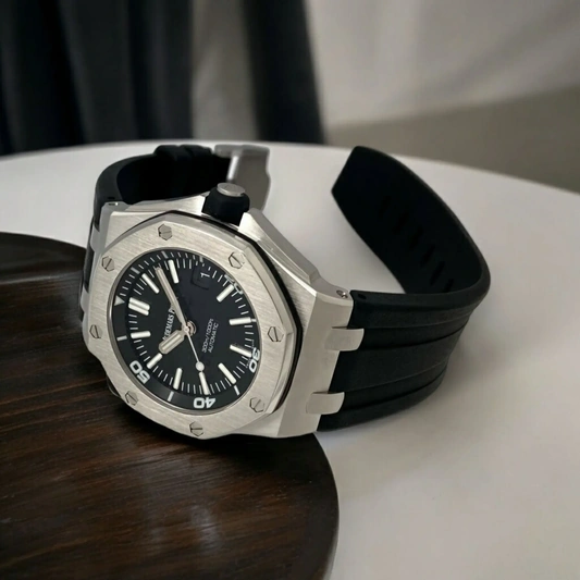 Audemars Piguet Watch For Men - Royal Oak Offshore Diver, 42 mm, Black Dial