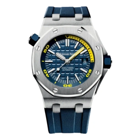 Audemars Piguet Watch For Men - Royal Oak Offshore Diver, 42 mm, Blue Dial
