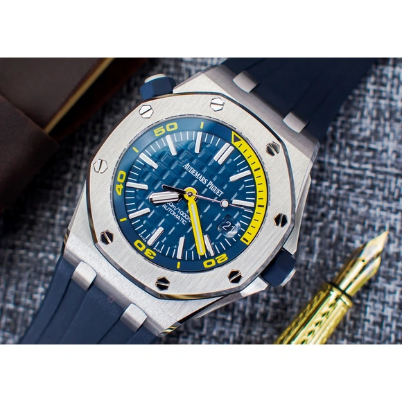 Audemars Piguet Watch For Men - Royal Oak Offshore Diver, 42 mm, Blue Dial