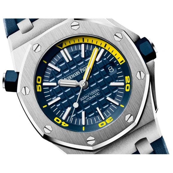 Audemars Piguet Watch For Men - Royal Oak Offshore Diver, 42 mm, Blue Dial