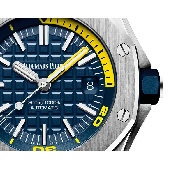 Audemars Piguet Watch For Men - Royal Oak Offshore Diver, 42 mm, Blue Dial