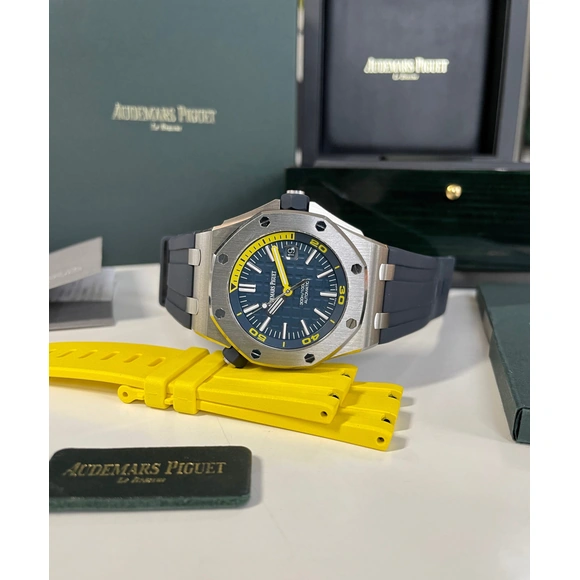 Audemars Piguet Watch For Men - Royal Oak Offshore Diver, 42 mm, Blue Dial