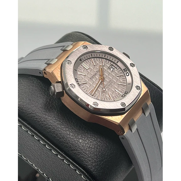 Audemars Piguet Watch For Men - Royal Oak Offshore Diver, 42 mm, Forged Carbon-Titanium