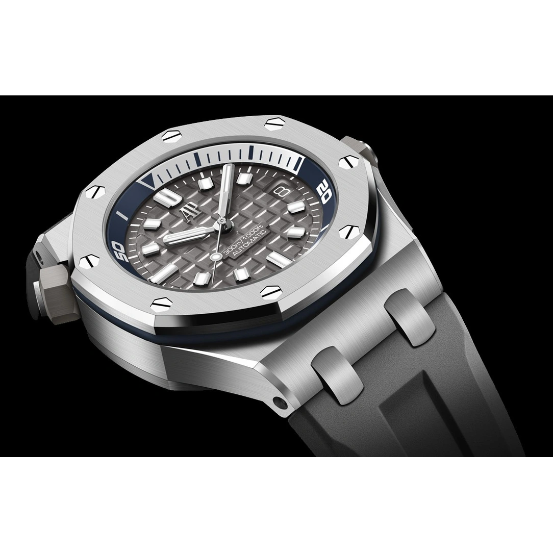 Audemars Piguet Watch For Men - Royal Oak Offshore Diver, 42 mm, Grey Dial
