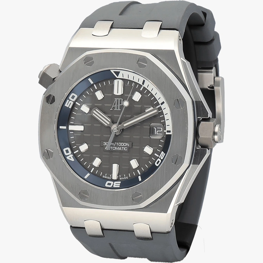 Audemars Piguet Watch For Men - Royal Oak Offshore Diver, 42 mm, Grey Dial