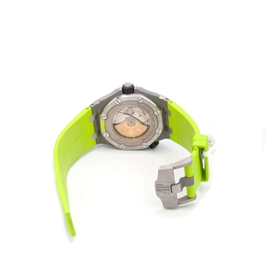 Audemars Piguet Watch For Men - Royal Oak Offshore Diver, 42 mm, Lime Green Dial