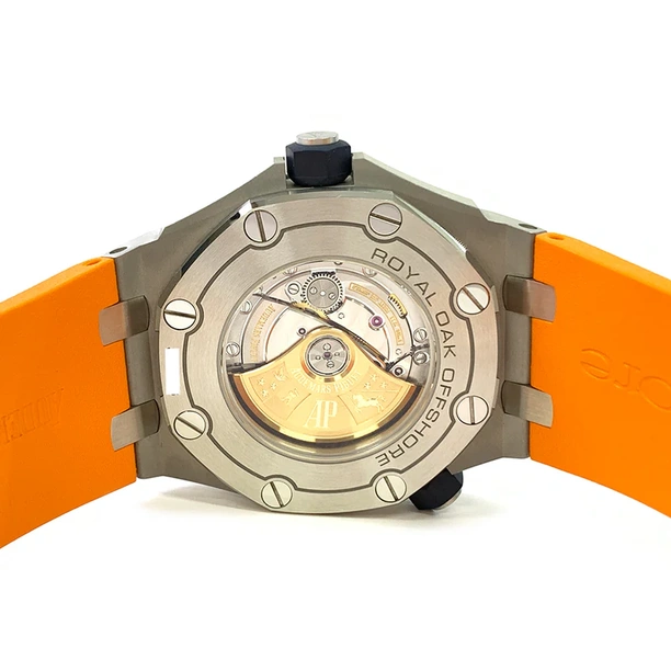 Audemars Piguet Watch For Men - Royal Oak Offshore Diver, 42 mm, Orange Dial