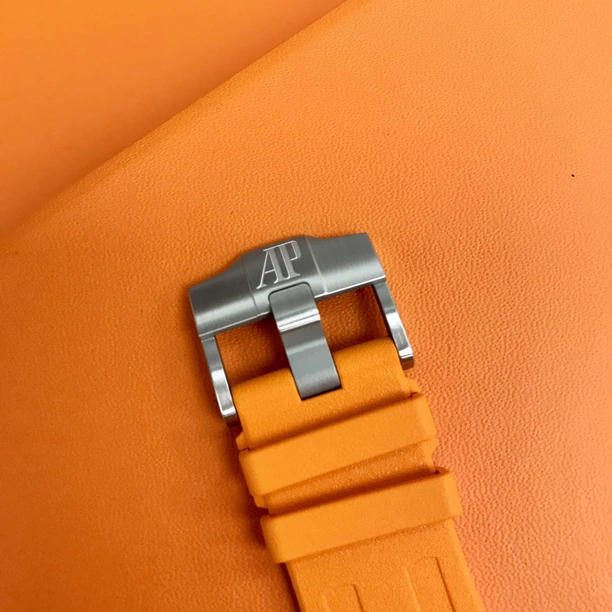 Audemars Piguet Watch For Men - Royal Oak Offshore Diver, 42 mm, Orange Dial