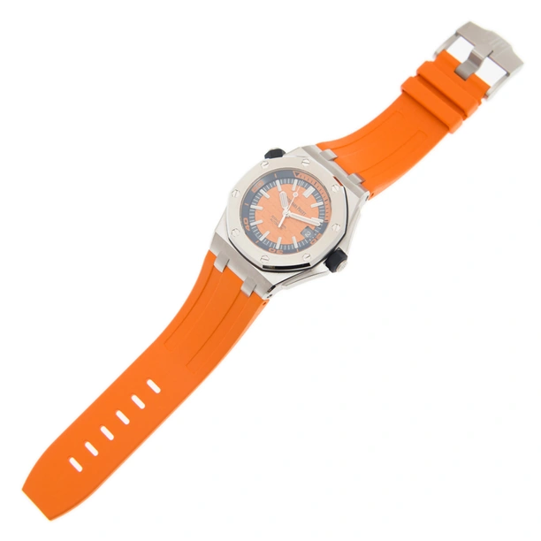 Audemars Piguet Watch For Men - Royal Oak Offshore Diver, 42 mm, Orange Dial