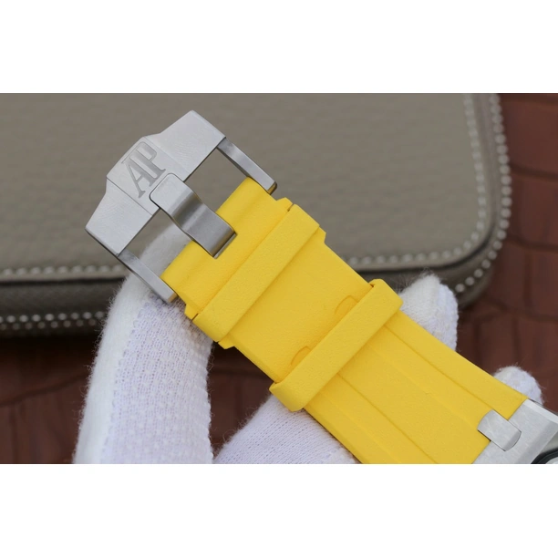 Audemars Piguet Watch For Men - Royal Oak Offshore Diver, 42 mm, Yellow Dial