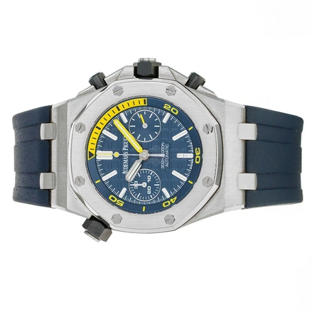 Audemars Piguet Watch For Men - Royal Oak Offshore Diver, Steel, Blue Dial