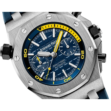 Audemars Piguet Watch For Men - Royal Oak Offshore Diver, Steel, Blue Dial