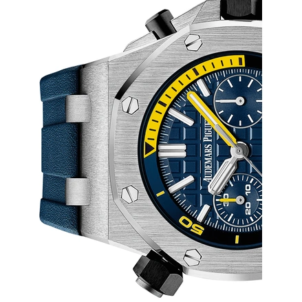 Audemars Piguet Watch For Men - Royal Oak Offshore Diver, Steel, Blue Dial