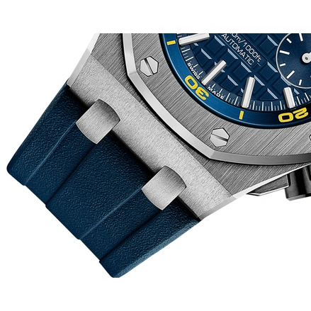 Audemars Piguet Watch For Men - Royal Oak Offshore Diver, Steel, Blue Dial