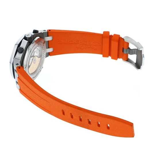 Audemars Piguet Watch For Men - Royal Oak Offshore Diver, Steel, Orange Dial