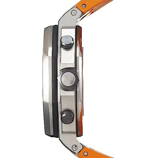 Audemars Piguet Watch For Men - Royal Oak Offshore Diver, Steel, Orange Dial