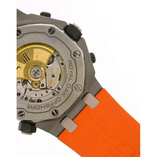 Audemars Piguet Watch For Men - Royal Oak Offshore Diver, Steel, Orange Dial