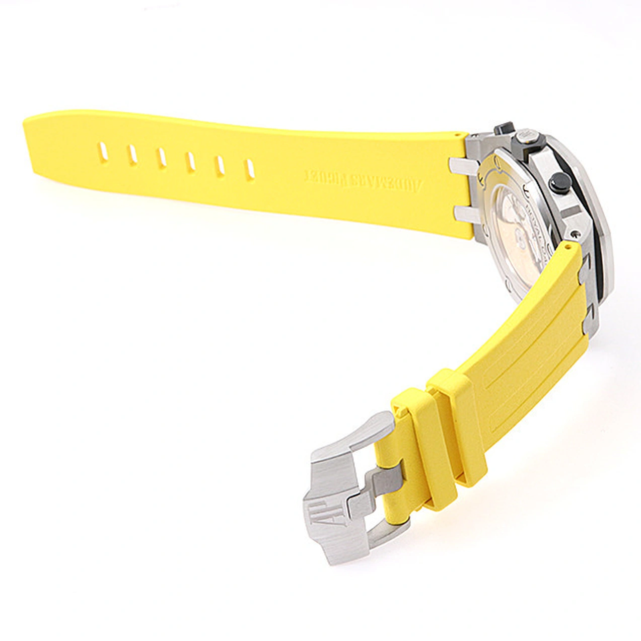 Audemars Piguet Watch For Men - Royal Oak Offshore Diver, Steel, Yellow Dial
