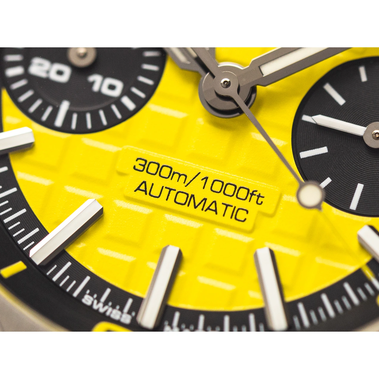 Audemars Piguet Watch For Men - Royal Oak Offshore Diver, Steel, Yellow Dial