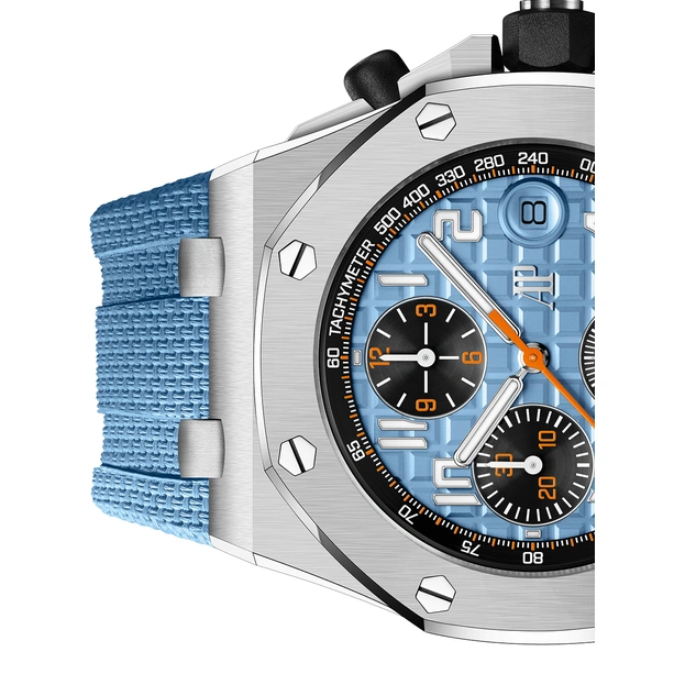 Audemars Piguet Watch For Men - Royal Oak Offshore Selfwinding Chronograph, 42 mm, Steel, Blue Dial