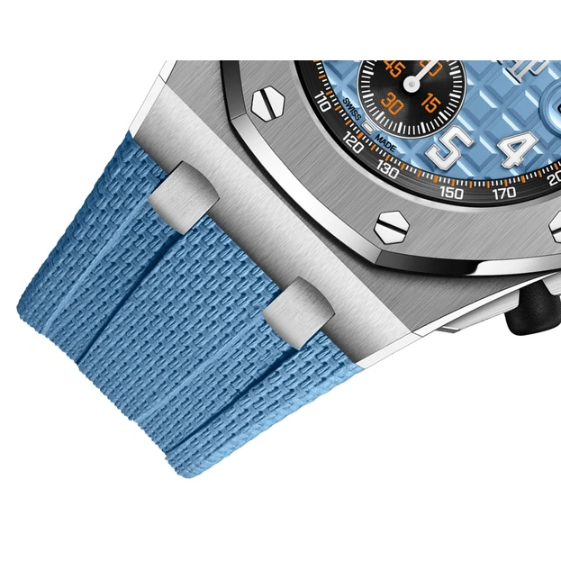 Audemars Piguet Watch For Men - Royal Oak Offshore Selfwinding Chronograph, 42 mm, Steel, Blue Dial