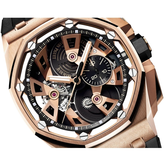 Audemars Piguet Watch For Men - Royal Oak Offshore Selfwinding Chronograph, 43 mm, Rose Gold