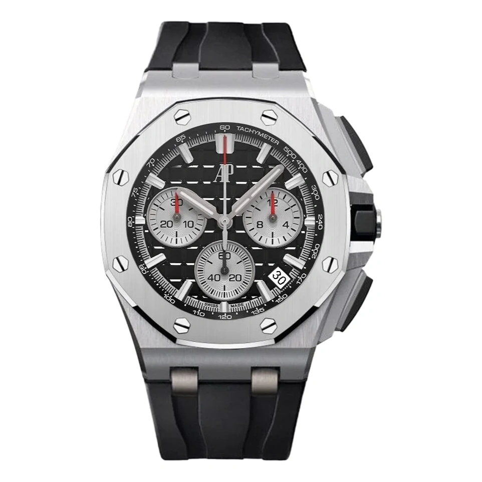 Audemars Piguet Watch For Men - Royal Oak Offshore Selfwinding Chronograph, 43 mm, Titanium, Blue Dial