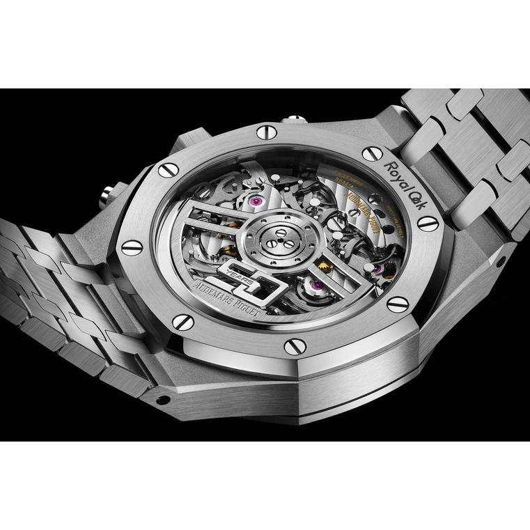 Audemars Piguet Watch For Men - Royal Oak Selfwinding Chronograph “50th Anniversary”, Steel, Black Dial