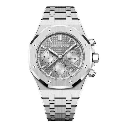 Audemars Piguet Watch For Men - Royal Oak Selfwinding Chronograph, 38 mm, Steel, Grey Dial